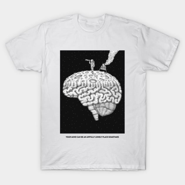 Stranded In Your Mind T-Shirt by DanJacksonShop